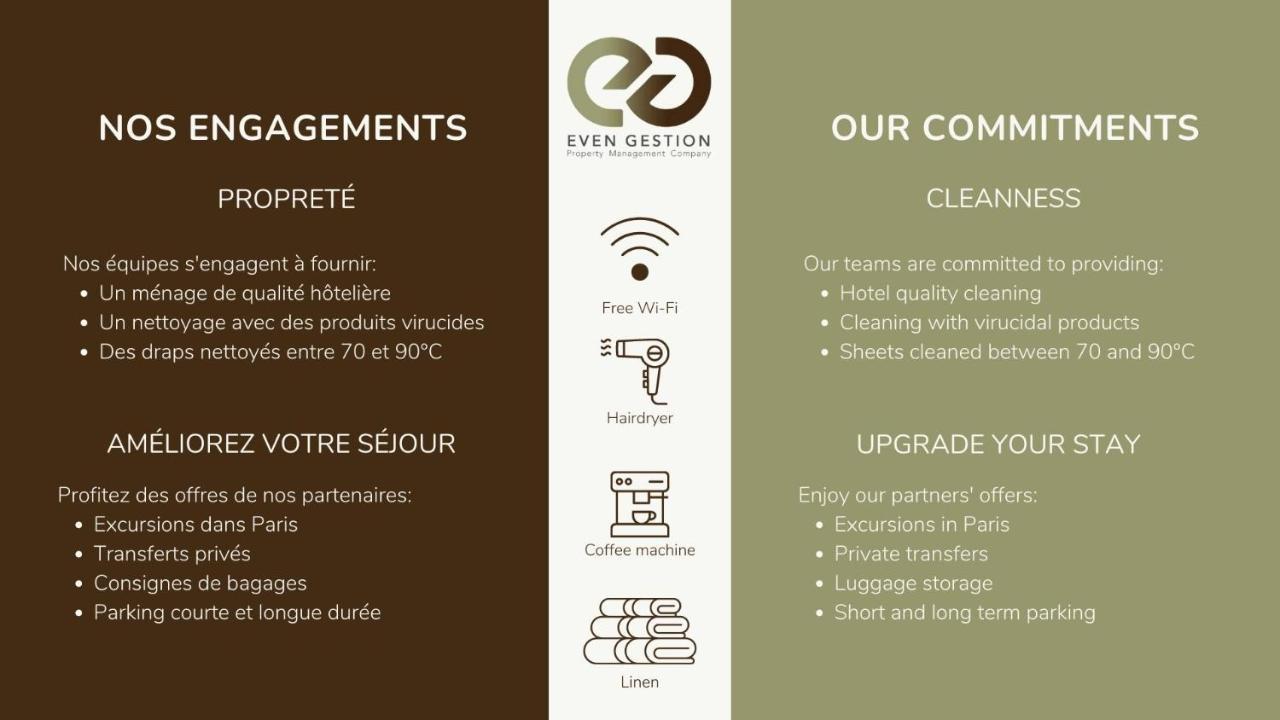 Apartment 32#studio 2pers#sevres-lecourbe#necker Paris